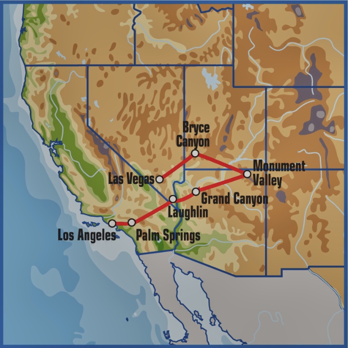 EagleRider Route 66 8 Day Guided Motorcycle Tour